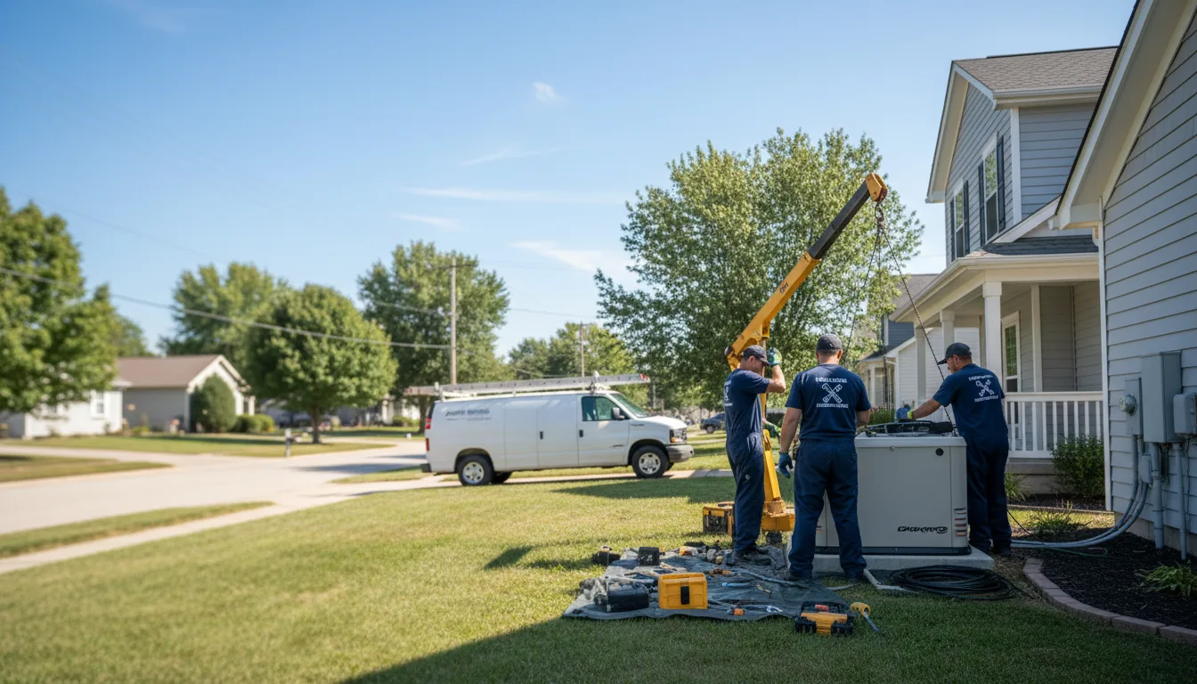 Generator Installation in Melcher Dallas, IA near me